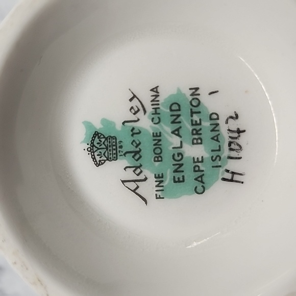 Vintage Royal Adderley "Cape Breton Tartan" Teacup and Saucer, Scottish Tartan - Picture 2 of 5